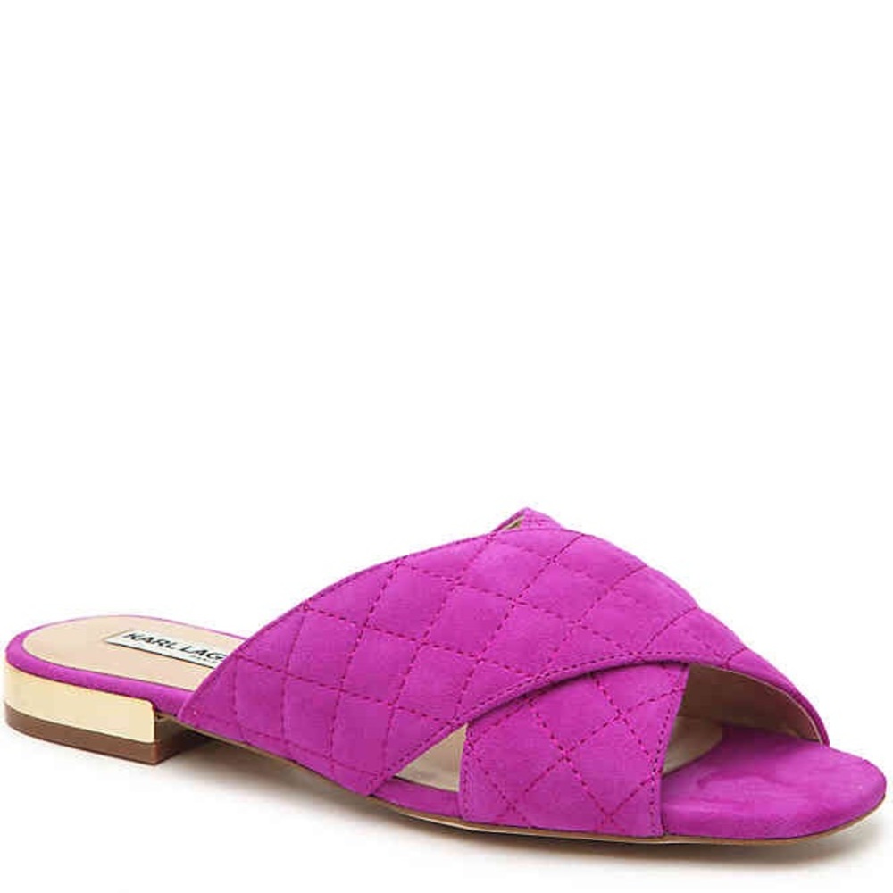 Karl Lagerfeld Paris Slide Sandals- BRAND NEW